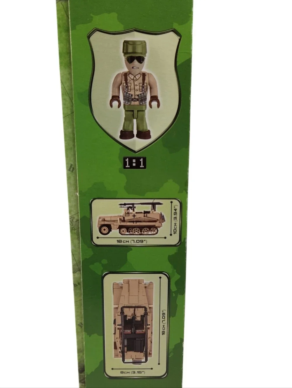 Cobi Historical Collection German SD KFZ 250/3 Halftrack Building Block Set 2526